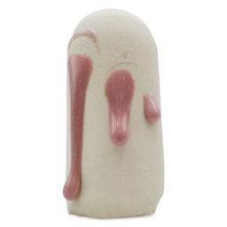 Ritual Glaze Melt Gloop Glaze - Pastel Pink - finished example