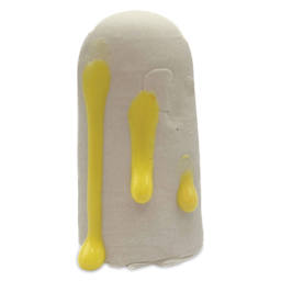 Ritual Glaze Melt Gloop Glaze - Yellow - finished example