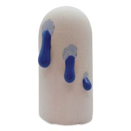 Ritual Glaze Melt Gloop Glaze - Blue - finished example