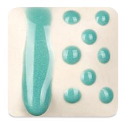 Ritual Glaze By Mayco Melt Gloop Glaze - Turquoise fired to cone 10 reduction