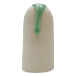 Ritual Glaze Melt Gloop Glaze - Pastel Turquoise - finished example