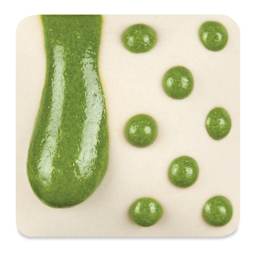 Ritual Glaze By Mayco Melt Gloop Glaze - Slime Green fired to cone 10 reduction