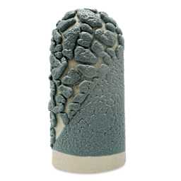 Ritual Glaze Moon Rocks Glaze - Charcoal - finished example