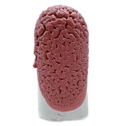 Ritual Glaze Moon Rocks Glaze - Hot Pink - finished example