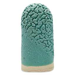 Ritual Glaze Moon Rocks Glaze - Turquoise - finished example