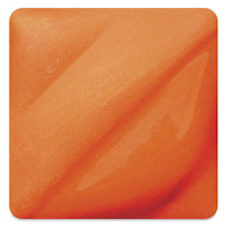 Amaco Velvet Sprayz Underglaze - Real Orange - Fired to Cone 5
