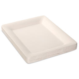 The Ceramic Shop Large Rectangle Slump Mold - 17" x 13" - angled