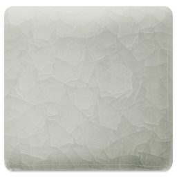 Amaco Kiln Ice Glaze - Snow Drift - glaze over #16 white chocolate clay