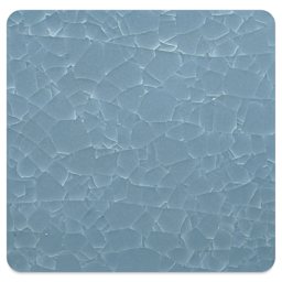 Amaco Kiln Ice Glaze - Winter Glass - glaze over #32 dark chocolate clay