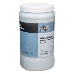 Amaco Kiln Ice Glaze - Winter Glass, Pint