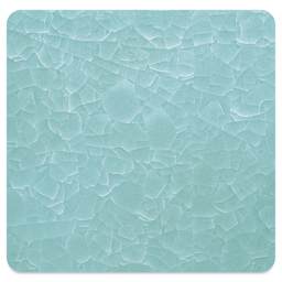 Amaco Kiln Ice Glaze - Glacial Lake - glaze over #32 dark chocolate clay