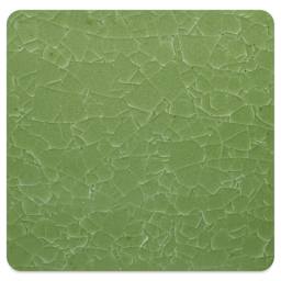 Amaco Kiln Ice Glaze - Frozen Fern - glaze over #32 dark chocolate clay