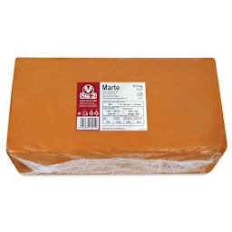 Sio-2 Marte Sculpture Clay - Red, 27.6 lbs - out of packaging