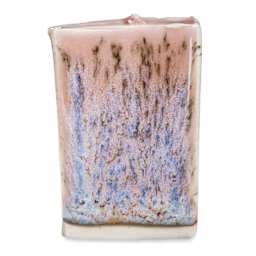 Amaco Crawls Glaze - CR-18 Speckled Flux - over C-53 fired flat