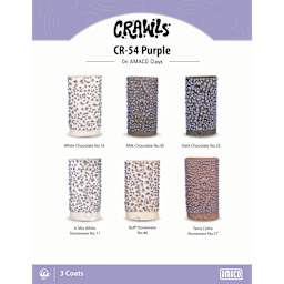 Amaco Crawls Glaze - CR-41 Lime, Pint clay comparison