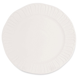 Mayco Stoneware Bisque Plates - Fluted Dinner Plate