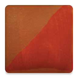 Spectrum 2200 Series Industrial Strength Ceramic Stain - Bright Coral fired to cone 05 oxidation