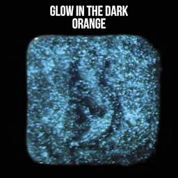 Penguin Pottery Glow in the Dark Glaze - Orange to show glow effect