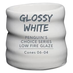 Penguin Pottery Penguin's Choice Series Low Fire Glaze - Glossy White