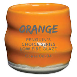Penguin Pottery Penguin's Choice Series Low Fire Glaze - Orange