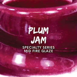 Penguin Pottery Specialty Series Mid-Fire Glazes - Plum Jam