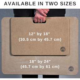 Penguin Pottery Portable Clay Wedging Board measurement comparisons