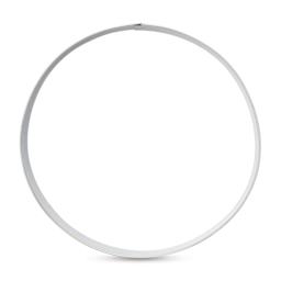 Fox Run Stainless Steel Cookie Cutter - Circle, 4" top view