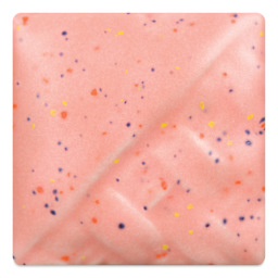 Mayco Stoneware Classic Glaze - Pink Speck fired to cone 6 oxidation
