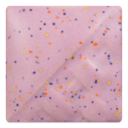 Mayco Stoneware Classic Glaze - Lilac Speck fired to cone 6 oxidation