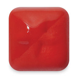 Laguna New Silky Underglaze - Sassy Red, 4 oz fired to cone 6 oxidation