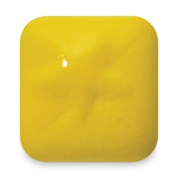 Laguna New Silky Underglaze - Sunshine, 4 oz fired to cone 6 oxidation