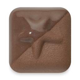 Laguna New Silky Underglaze - Milk Chocolate, 4 oz fired to cone 6 oxidation