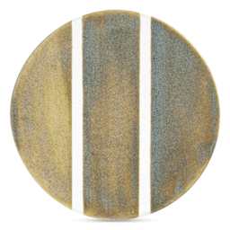 Speedball Studio Plus Glaze - Morning Fog, 2 oz one, two, and three coat comparison