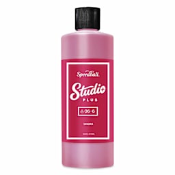 Speedball Studio Plus Glaze - Sangria, 16 oz