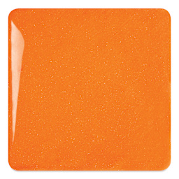 Speedball Studio Plus Glaze - Tangerine, 2 oz fired to cone 05 oxidation