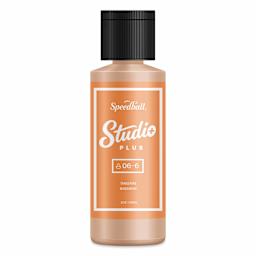 Speedball Studio Plus Glaze - Tangerine, 2 oz