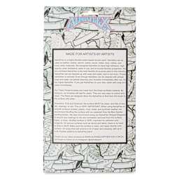 Alpha6 AlphaFlex Textile and Leather Sneaker Paint Pack - Metallic, Set of 6 - back of packaging