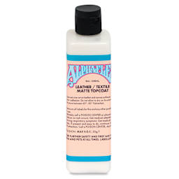 Alpha6 AlphaFlex Leather and Textile Top Coat - Matte, 8 oz front of packaging
