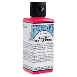 Alpha6 AlphaFlex Textile and Leather Paint - Electroshock Pink, 147 ml, Bottle