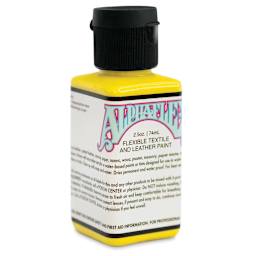 Alpha6 AlphaFlex Textile and Leather Paint - Alpha Yellow, 74 ml, Bottle