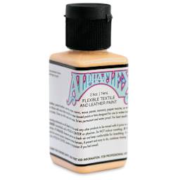 Alpha6 AlphaFlex Textile and Leather Paint - Orange Sherbet, 74 ml, Bottle