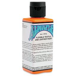 Alpha6 AlphaFlex Textile and Leather Paint - Dark Orange, 147 ml, Bottle