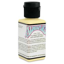 Alpha6 AlphaFlex Textile and Leather Paint - Lemon Sherbet, 74 ml, Bottle