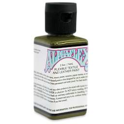Alpha6 AlphaFlex Textile and Leather Paint - Army Green, 74 ml, Bottle