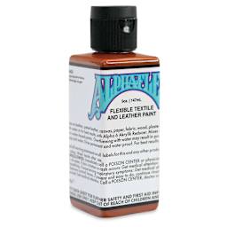 Alpha6 AlphaFlex Textile and Leather Paint - Burnt Caramel, 147 ml, Bottle
