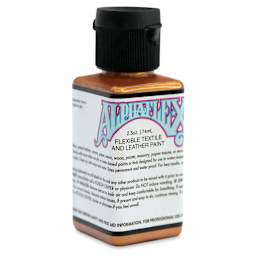 Alpha6 AlphaFlex Textile and Leather Paint - Metallic Bronze, 74 ml, Bottle