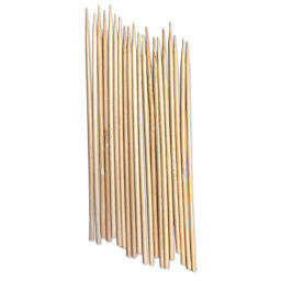 DecoArt Water Marbling Sticks, Pkg of 20 outside of the packaging.