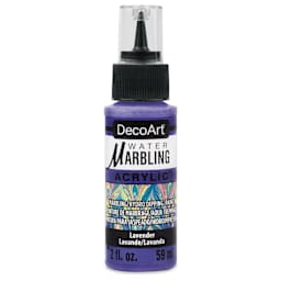 DecoArt Water Marbling Acrylic Paint - Lavender, 2 oz