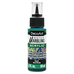 DecoArt Water Marbling Acrylic Paint - Green, 2 oz