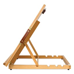 Blick Portable Drafting and Drawing Table, raised surface viwed from the side